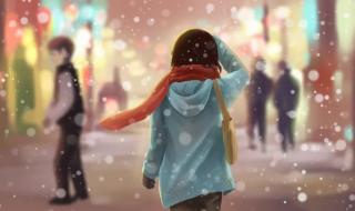下雪发朋友圈唯美短句